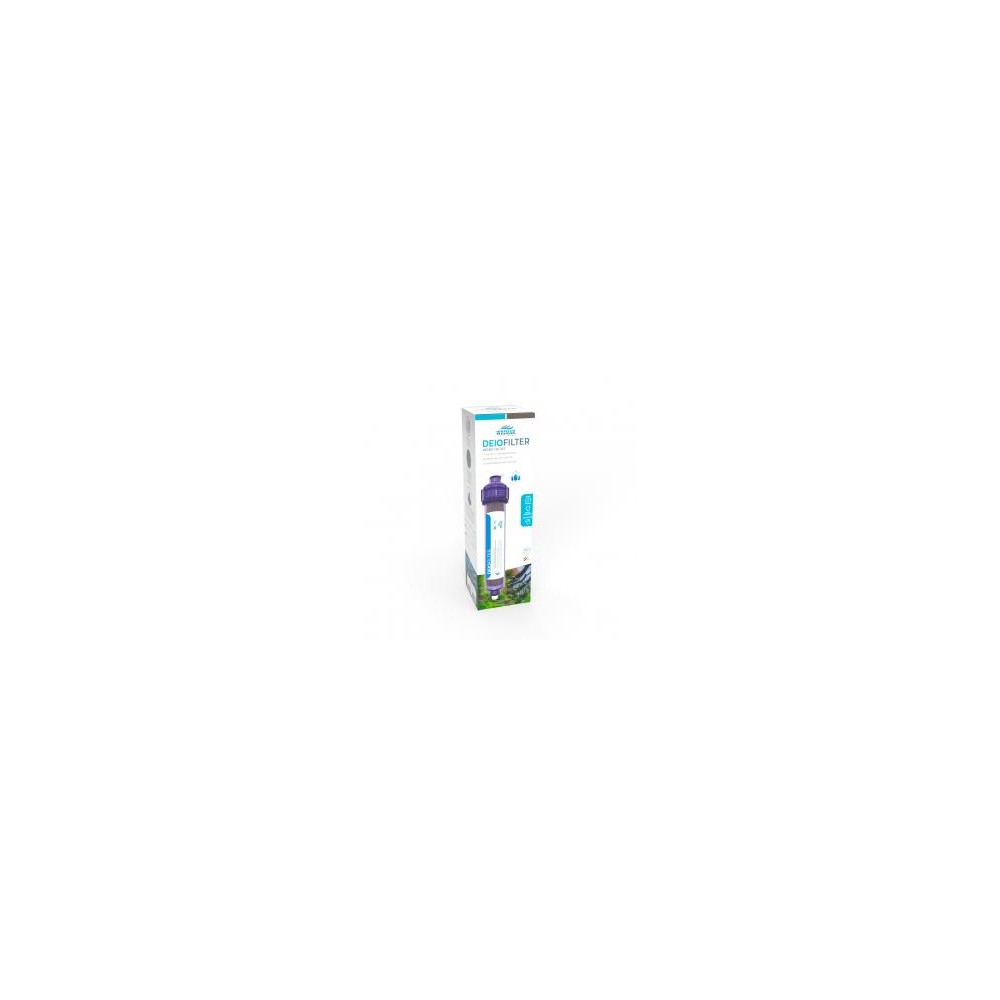Whimar Deio Filter - kit deionizzante post-filtro trasparente con resina a viraggio di colore anti NO3-PO4-SiO2